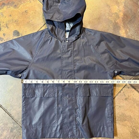 Old Navy Kids Navy Rain Coat XXS - Picture 5 of 9